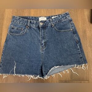 Cotton On Dark Blue Jean Shorts